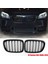 Parlak Siyah Ön Tampon Çift Çabuk Ön Böbrek Grill Grille For-Bmw X1 Serisi E84 Sdrıve Xdrıve 2009-2015 (Yurt Dışından) 2