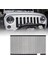 Jeep Wrangler Için Mesh Insert Jk 2007 2008 2009 2012 2011 2012 2012 2014 2015 Front Hood Grill Grille Izgara Siyah (Yurt Dışından) 2