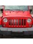 Jeep Wrangler Için Mesh Insert Jk 2007 2008 2009 2012 2011 2012 2012 2014 2015 Front Hood Grill Grille Izgara Siyah (Yurt Dışından) 3