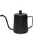 Ev Baristası Kahve Gooseneck Kettle - Çelik Kahve Demleme Dripper Kettle - Paslanmaz Çelik - 600 ml 1