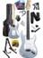 RPH-30SL-ST Gül Klavye Silver Strat Kasa Sss Elektro Gitar Seti 2