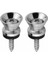 Joes RJSTR01 Gitar Askı Pimi Chrome Krom Guitar Strap Button 2'li Set Askı Demiri 2