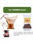 Adet) Yıkanabilir, Kumaş Chemex Kahve Filtresi AĞARTILMAMIŞ%100 Ham Pamuk, Organik, Ekolojik Filtre Chemex (C.2) 3