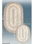 Pamuk El Tafting Banyo Paspas Seti, Banyo Halısı Cottonway 2 Li Set 60X100-60X50 (Bej) 2