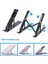 Taşınabilir 10 Kademeli Sert Plastik Laptop Stant Bilgisayar Stant Notebook Stant Tüm Laptoplarla Uyumlu Bilgisayar Standı Taşınabilir Kaymaz Stant Dizüstü Bilgisayar Stantı 2
