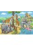 2X24 Parça Puzzle Zoo Renkli 3+ 3
