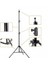Tripod Kamera Işık Ayağı Döküm Demir 940GR Fotoğraf Makinesi Paraflaş Kamera 70 CM-210 cm Açılabilir Katlanabilir Tripod Yayıncı Vlog Youtuber Işık Tripod Ayağı TR8806 2