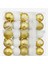 50 Adet Lüx Yılbaşı Ağacı Süsü Set Ağacı Süslemeleri Topları Topu Parti Asılı Top Yılbaşı Süsleri 4 cm Gold 1