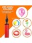 Toys - 1 Adet Hızlı Balon Şişirme Pompası, Manuel 1.kalite Büyük Boy Balloon Pump 3
