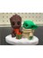 CRAFTSY3D Bebek Groot En Iyi Arkadaş Tatili Heykeli – 3D Baskı Dekoratif Masaüstü Figür 1