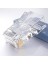 Yeni Nesil Delikli Cat6/cat5 RJ45 Jack Konnektör Utp 100 Adet 4381 4
