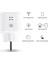 Smart Akıllı Akım Korumalı Mobil Uygulama ile Uzaktan Kontrol Edilebilen Zaman Ayarlı Wi-Fi/bluetooth Priz (16 A) 1 Adet X7013 2