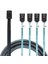 4x Dahili Mini Sas - Sata Kablosu SFF-8643 - Raid Denetleyici Sabit Sürücüsüyle Uyumlu Sata Ileri Koparma (3 3ft) (Yurt Dışından) 2