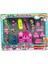 Littlest Pet Shop Neşeli Minişler Animal Park Pet Star Minişler Pembe Kuşlu Model Set 16 Parça 2