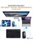 Bluetooth Klavye Mouse Seti (Türkçe Q Karakterli) Tüm Tablet ve Telefonlar ile Uyumlu Lavanta 2