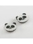 Panda Mıknatıslı Plastik Çocuk Küpesi 1