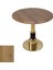 Gold Yuvarlak Masa Çap 60CM - (Werzalit, Wermodin ve Allzalit Tabla) - Canyon Palace Oak 1