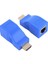 4971 HDMI RJ45 Cat5 6 Extender Uzatıcı Uzatma Aparatı Adaptör 1