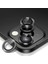 Iphone Alüminyum Alaşım Çerçeveli Tempered Glass Kamera Lens Koruyucu (Iphone 13, Black) 1