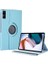 Redmi Pad Se 11INÇ ile Uyumlu Kılıf 360 Dönebilen Standlı Case Mavi 2