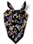 Kadın Çiçek Desenli 50X50 Bandana Hyl DG01393-22 1