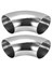 2 Pack 3 Inç 304 Paslanmaz Çelik Dirsek 90 ° Mandrel Bükülme Dirseği, Kalınlık 2 Mm, Araba Değiştirilmiş Egzoz Dirsek Borusu Için, Korkuluk (Yurt Dışından) 1