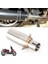 Motosiklet Egzoz Üzerinde Kayma Piaggio Beverly 125 300 Mp3 125 250 300 Egzoz Orta Boru Susturucu Beverly 125 300 (Yurt Dışından) 3