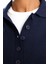 Lacivert Polo Yaka Basic Triko 251108 6