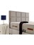 Sılver Lıne Set Çift Kişilik Yatak Seti 200 x 200 Başlık + Sandıklı Baza+ Ortopedik Yatak 4