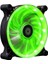 SEII-F1253 Solar Eclipse Iı 120*120*25MM Yeşil LED Işıklı Kasa Fanı 1