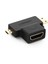 Micro Mini HDMI Dönüştürücü Adaptör 1