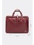 Evrak Laptop Çantası Kapitone Bordo S2021 3