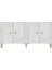 KA1521B - Lessi Konsol, Kahve Köşesi ve Tv Sehpası 150 cm Beyaz 3