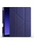 Kılıf Için Samsung Galaxy Tab S10 Fe PLUS/S10 Fe+ 13.1-Inçi Le Uyumlu Kılıf Üçgen Tri Folding Kalem Bölmeli Standlı Kılıfı (Lacivert) 3