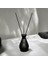 Amaçlı Siyah Cam Vazo - Çiçek, Koku Çubukları ve Dekoratif Kullanım Için Şık Tasarım 4