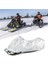 Snowmobile Kapağı Su Geçirmez Toz Izlenebilir Kızak Kapağı Anti-Üvey Kış Motosikleti Açık Gümüş 145X51X48CM (Yurt Dışından) 2