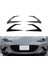 Araba Ön Tampon Ayırıcı Spoiler Sis Lambası Spoyler Kapak Mazda Miata Mx-5 Nd 2016+ Parlak Siyah (Yurt Dışından) 2