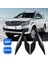 4pcs Siyah Abs Arabası Çatı Bagaj Rafı Ray Ucu Kapak Kabuğu Koruyucusu Toyota Fortuner Için Uygun 2004-2014 (Yurt Dışından) 4