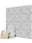 16PCS Kendinden Yapışkanlı Akustik Panel 12X12X0 4in Ses Geçirmez Panel Ses Paneli Ev Stüdyosu Ofisi Için Yoğunluk 3 (Yurt Dışından) 1