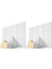 Kendinden Yapışkanlı Akustik Paneller 24 Paket 12 x 12 x 0 4 Inç Ses Geçirmez Dolgu Ev Için Ses Emici Panel Beyaz (Yurt Dışından) 1