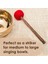 Tibet Şarkı Şarkısı Mallet Ahşap Fil Forceonlar Ses Kasesi Meditasyon Mallet Ses Kasesi Stick Meditasyon (Yurt Dışından) 4