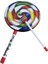 Orff Instruments 2 Pack Lollipop Davulları 6inch Dans Sahibi Perküsyon Enstrümanları El Davası Okul Öncesi Eğitim Oyuncakları (Yurt Dışından) 3