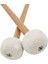 Perküsyon Aksesuarları S-05 Beyaz Kıta Kafası Timpani Ahşap Timpani Çekiç Yürüyüş Davul Drum Stick Tramp (Yurt Dışından) 3
