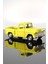 1955 Chevrolet Stepside Sarı Kamyonet Çek Bırak Metal Model Oyuncak Araba 12 cm 1