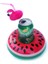 Donut Karpuz Flamingo 3lü Şişme Havuz Deniz Bardak Tutucu Float Bar Seti 2