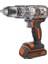 + Decker BCD383D2XK-QW 18V 2AH Powerconnect Çift Bataryalı Darbeli Matkap (2 x 2,0AH Şarj Göstergeli Batarya, 1A Şarj Cihazı ve Özel Saklama Kutusu) 2