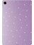 Galaxy Tab A9 Plus 11INÇ ile Uyumlu Kılıf Işıltılı Parlak Görünüm Koton Case X210 X216 X218 Lila 3