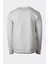 Erkek Sweatshirt Bisiklet Yaka Beyaz 1675 2