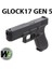 Airsoft Tabanca We Glock 17 Siyah Gen5 WE-G001VB-BK 17-Gen5 Yeni 2