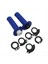 Motosiklet Universal Grips Gidon 7/8 Inç 22MM El Kavrama Snap-In Motocross Kir Bisiklet (Yurt Dışından) 1